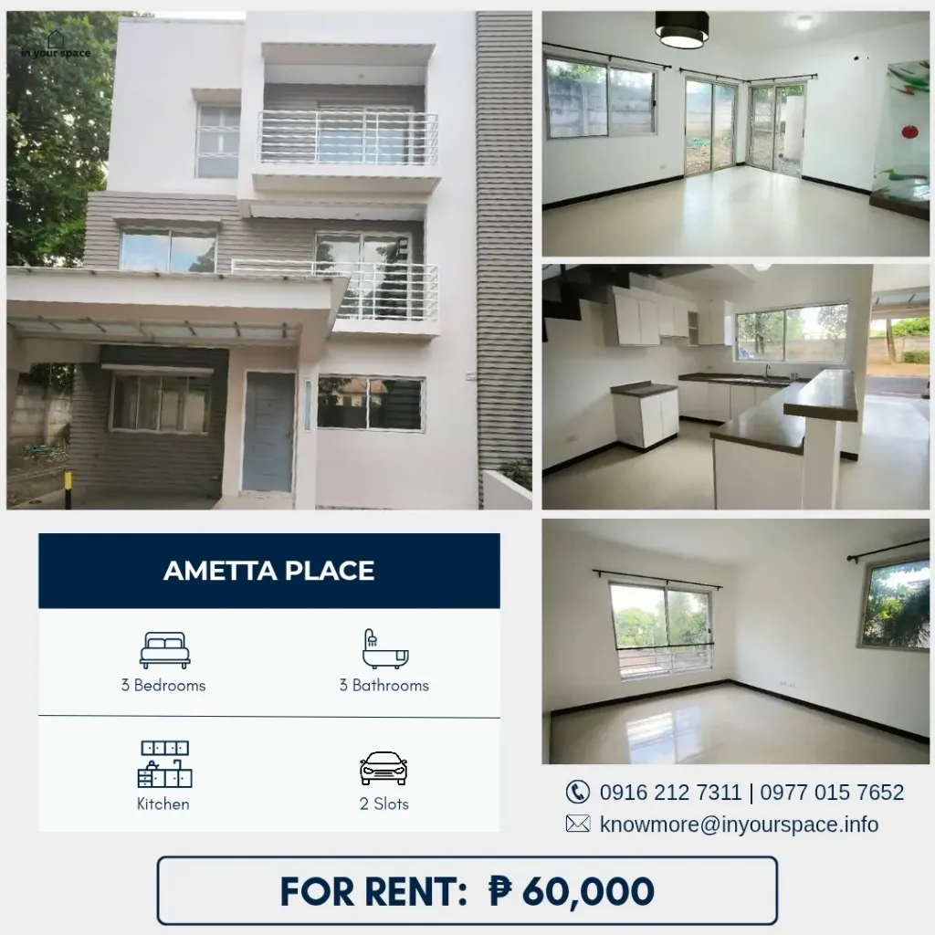 3-Bedroom Townhouse in Ametta Place